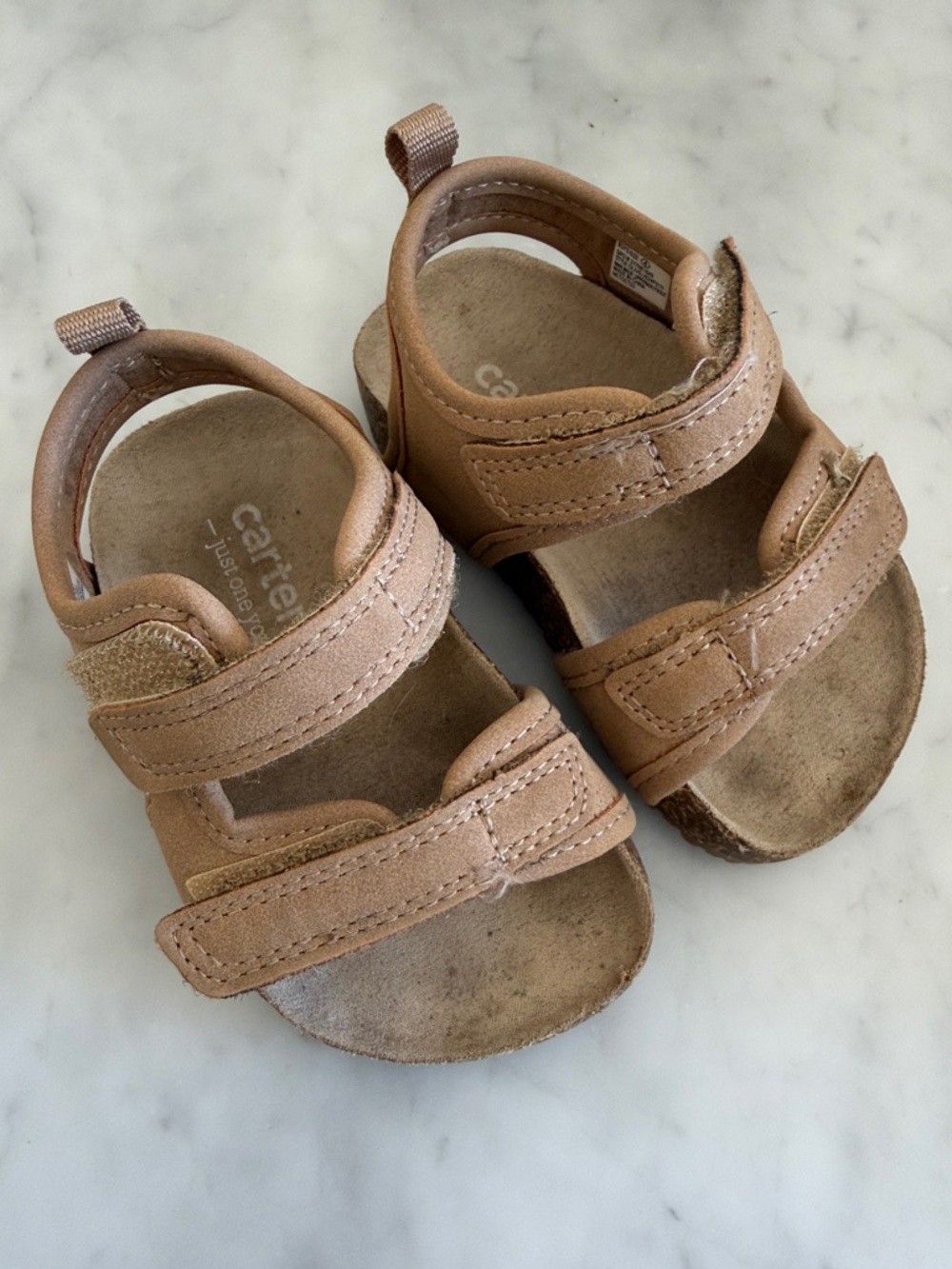 Carter's Toddler Tan Sandals